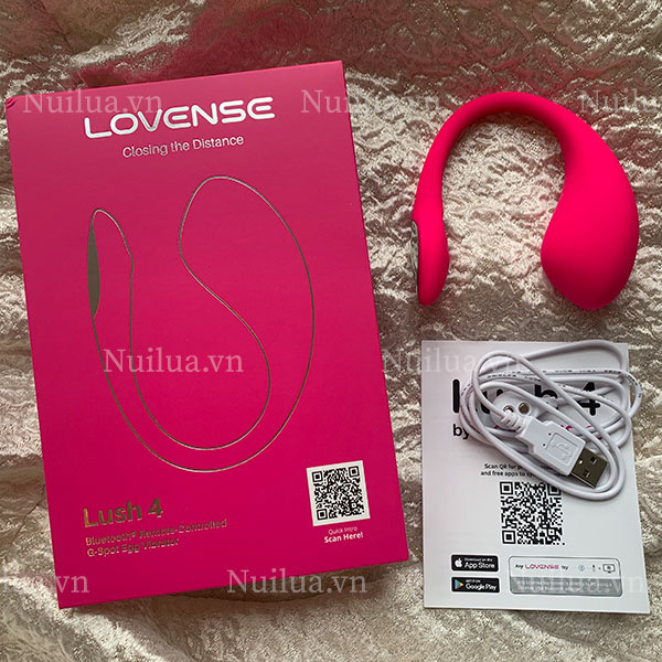 Lovense Lush 4 App Điều Khiển Rung Điểm G Sextoy Cao Cấp