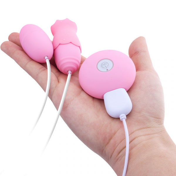 Trứng rung liếm 2 đầu Galaku sạc tiện lợi kích thích cực đỉnh