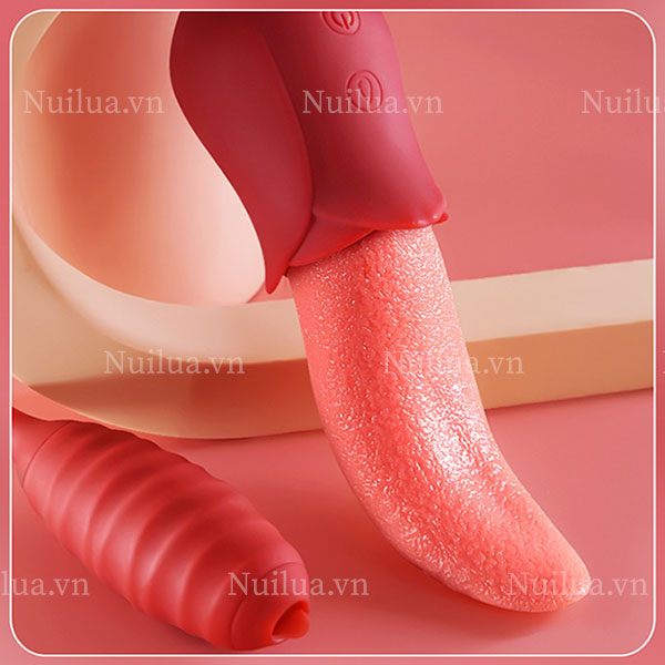 Bộ trứng rung lưỡi liếm Jiuuy 10 chế độ đa năng cho nữ