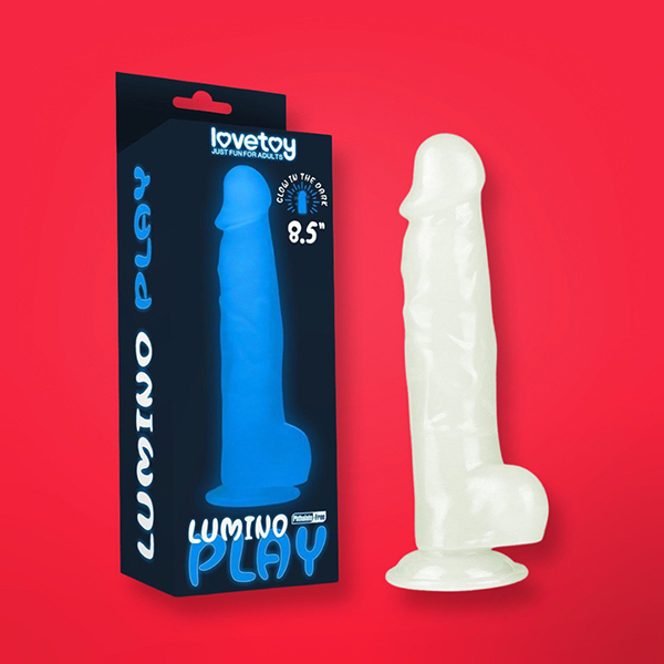 Dương vật giả gắn tường Lovetoy Lumino Play silicon cao cấp 