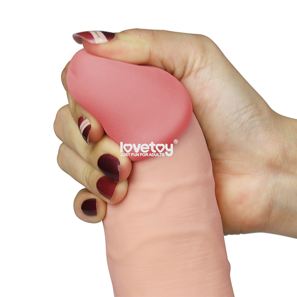Lovetoy Ultra Soft Dude 8.8 inch Dương vật giả mềm mại thoải mái