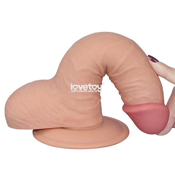 Lovetoy The Ultra Soft Dude 7.5 inch Dương vật giả cao cấp Mềm mại