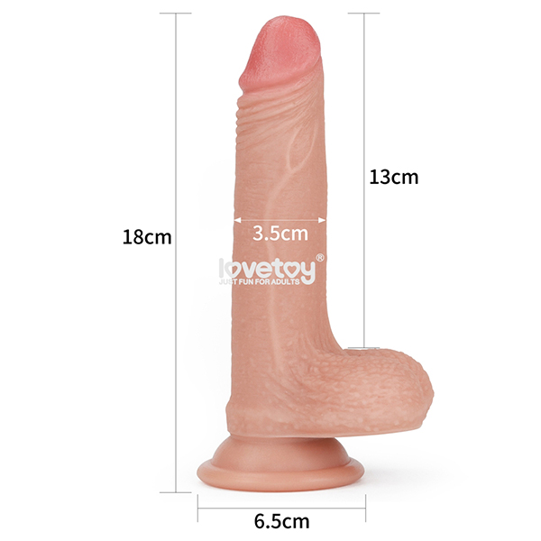 Lovetoy Nature Cock 7 inch giả dương vật gắn tường bảo hành chất lượng