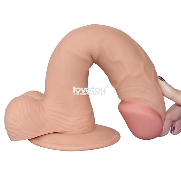 Lovetoy Ultra Soft Dude 9 inch Dương vật giả Cao Cấp, Thật