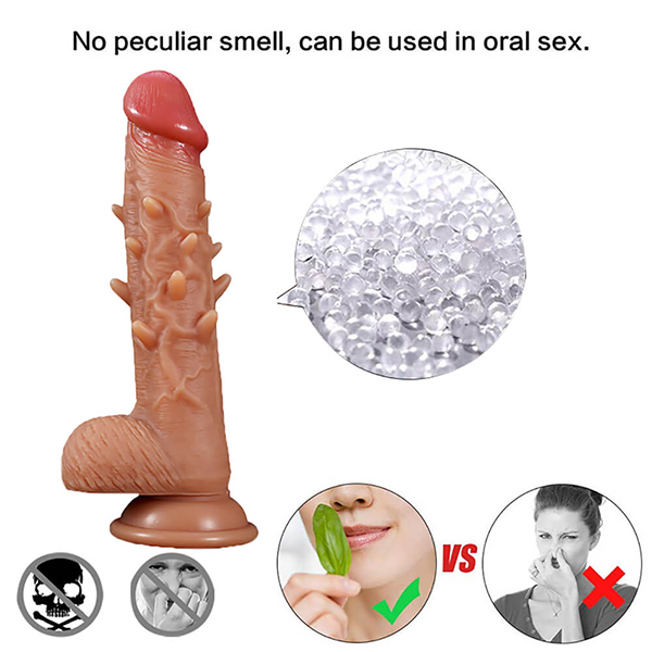 Dương vật giả gắn tường siêu gai kích thích mạnh, cực phê