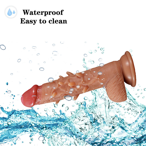 Dương vật giả gắn tường siêu gai kích thích mạnh, cực phê