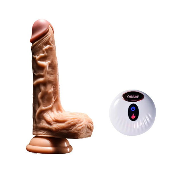 Dương vật giả Yeain 10 chế độ rung xoay sưởi ấm, sảng khoái