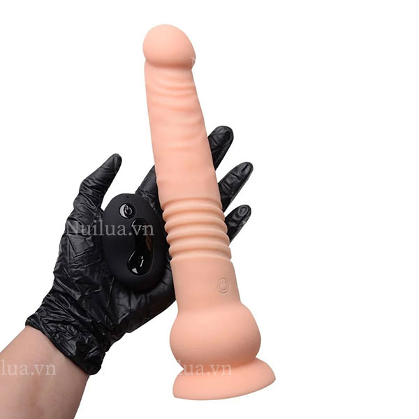 Dương vật giả Escapade 10 chế độ rung thụt điều khiển tiện lợi