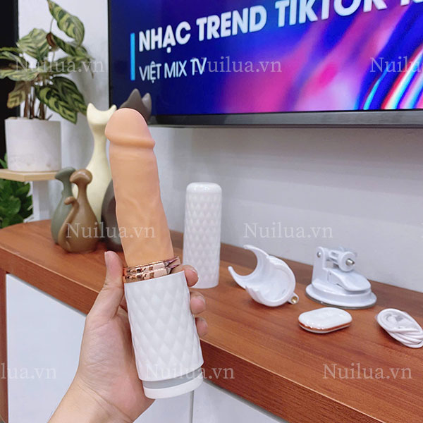 Diamond Love điều khiển từ xa rung thụt siêu kích thích