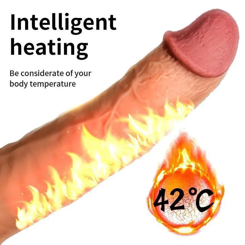 Yeain Real Dildo rung xoay ấm điều khiển từ xa siêu đỉnh