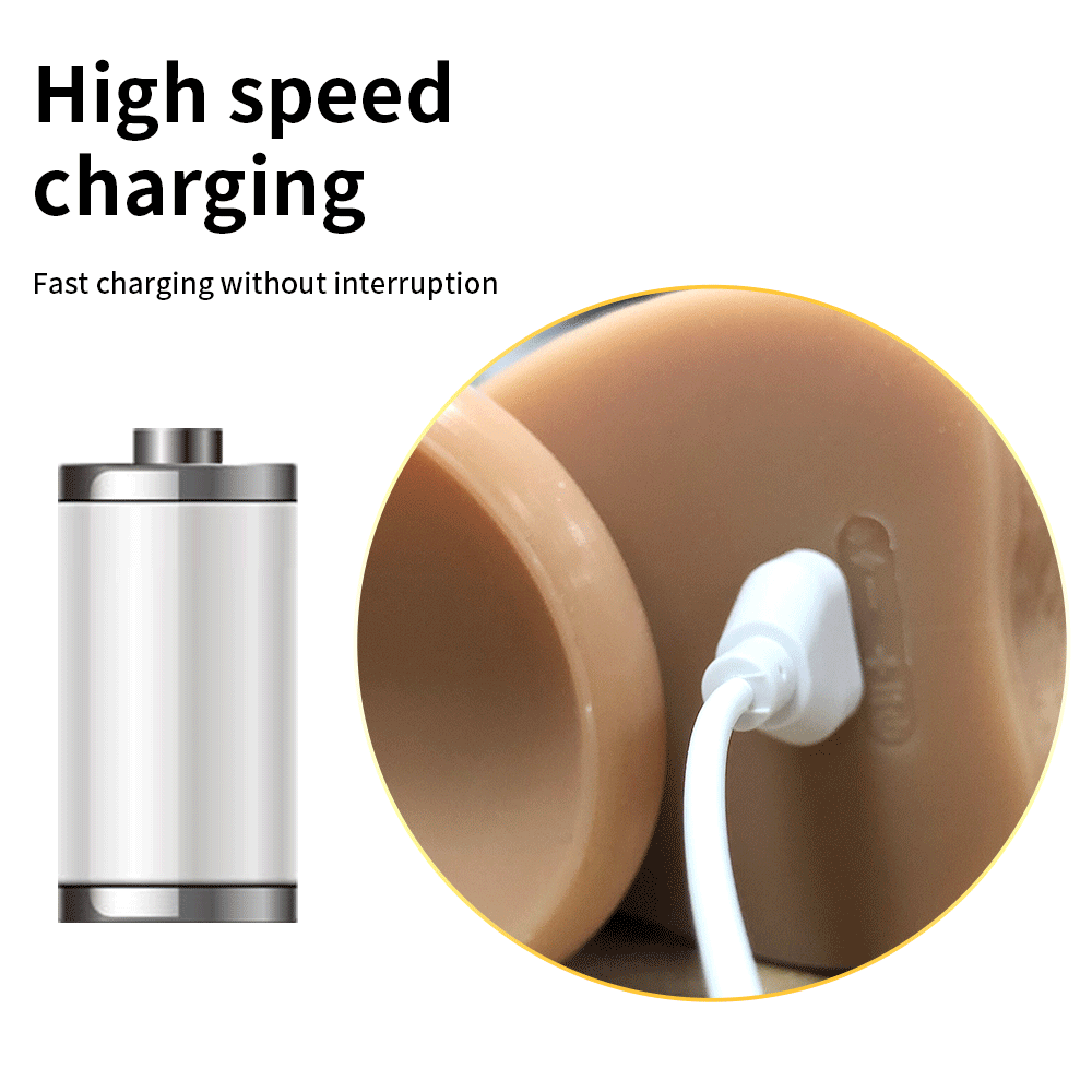 Yeain Real Dildo rung xoay ấm điều khiển từ xa siêu đỉnh