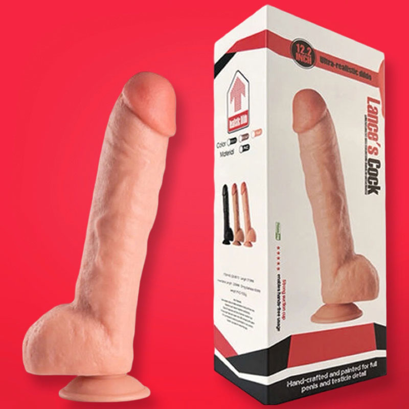 Dương vật giả Lance’s Cock siêu khủng châu Âu 31x6cm hơn mong đợi 