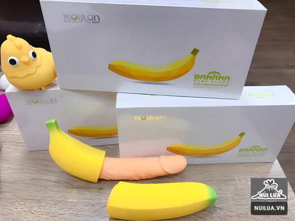 Máy rung Moylan Banana trái chuối cao cấp kích thích cực mạnh