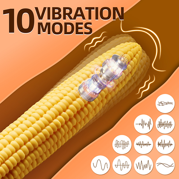 Dương vật giả Wistone Maize 10 chế độ rung silicon an toàn cao cấp