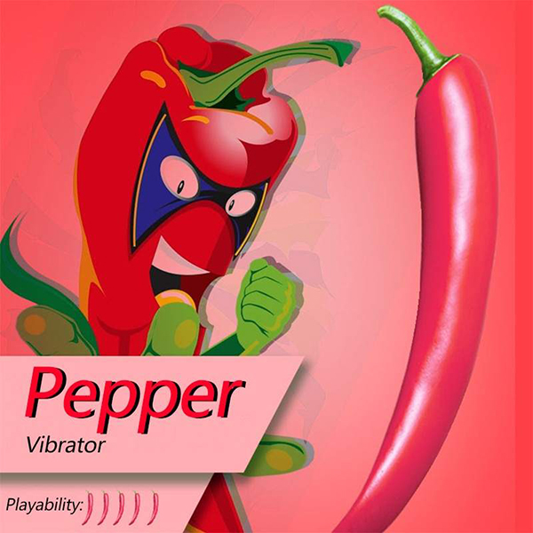 Dương vật giả Wistone Pepper 10 chế độ rung silicon an toàn kích thích