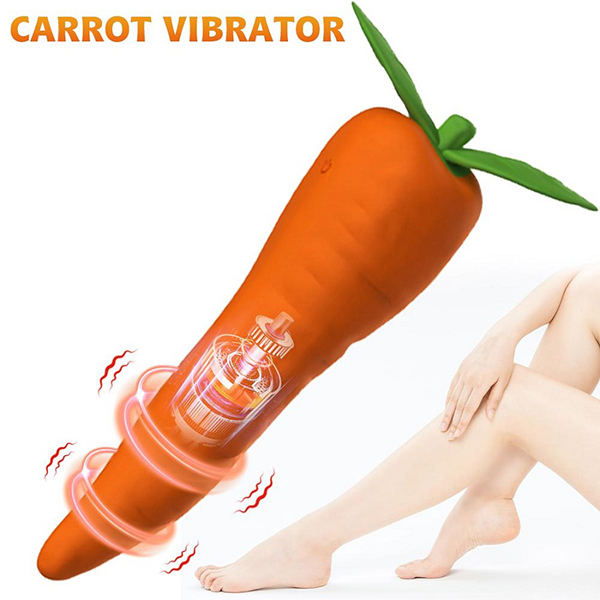 Dương vật giả cà rốt Wistone 10 chế độ rung an toàn cho nữ Dương vật giả cà rốt Wistone 10 chế độ rung an toàn cho nữ