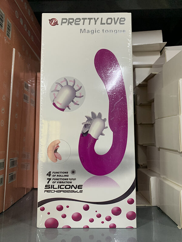 Dương vật giả lưỡi rung liếm Magic Tongue kích thích âm vật đa chức năng