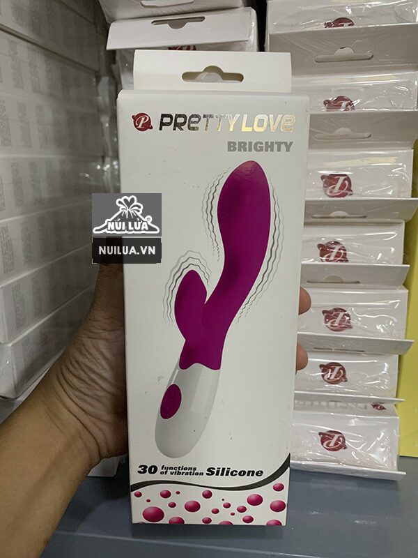 Dương vật giả Pretty Love Brighty 30 chế độ rung kích thích mạnh Dương vật giả Pretty Love Brighty 30 chế độ rung kích thích mạnh