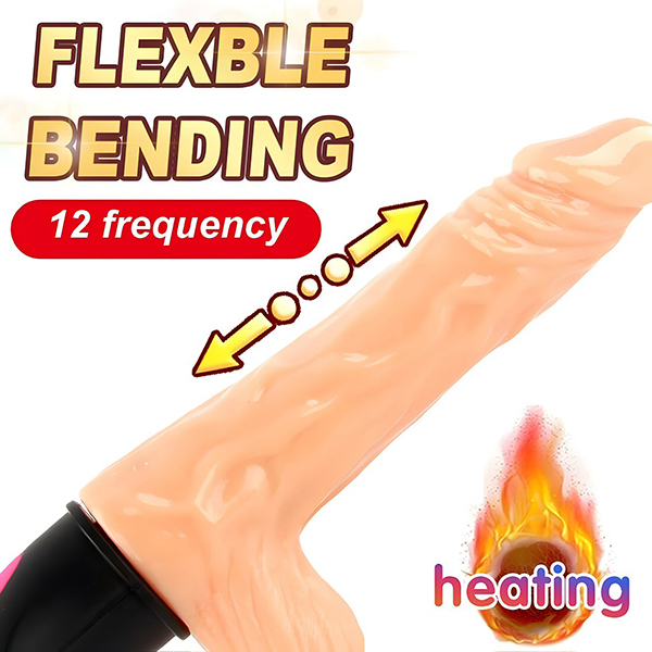 Dương vật giả XINLV XL-912 rung nhiệt 12 chế độ siêu thực