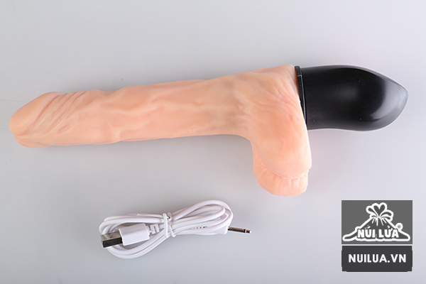 Dương vật giả XINLV XL-912 rung nhiệt 12 chế độ siêu thực