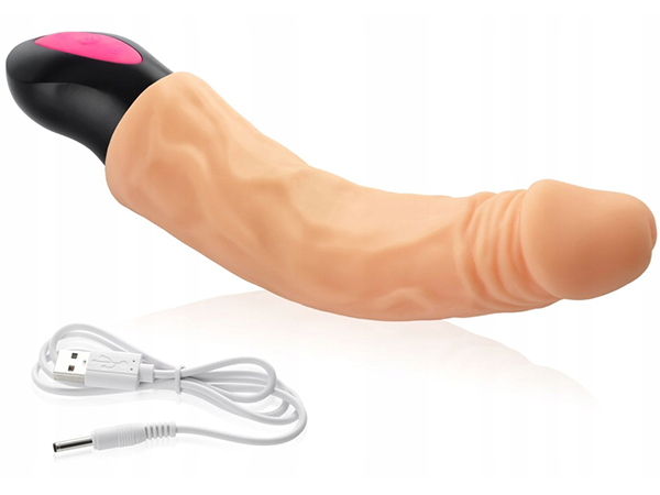 Dương vật giả Xinlv XL-911 rung 12 chế độ uốn cong đa tính năng