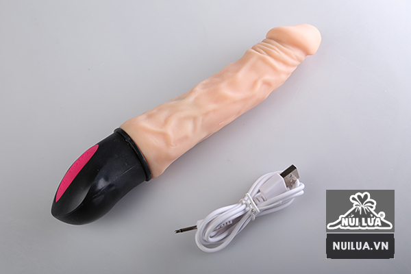 Dương vật giả Xinlv XL-911 rung 12 chế độ uốn cong đa tính năng