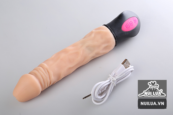 Dương vật giả Xinlv XL-911 rung 12 chế độ uốn cong đa tính năng