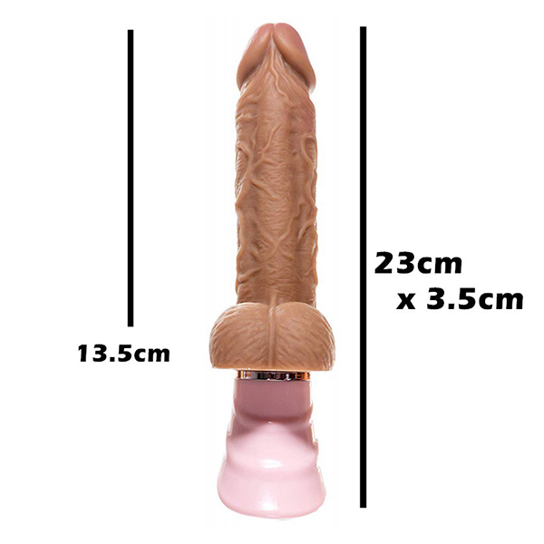 Dương vật giả Joker TSN mềm mịn 10 chế độ rung sưởi ấm an toàn