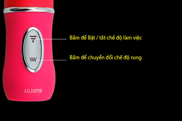 Dương vật giả Ailighter rung thụt như thật cực mạnh cảm giác thật