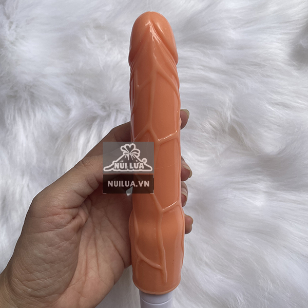 Dương vật giả Baile rung kích thước nhỏ silicon ABS pin AAA