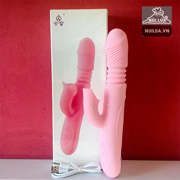 Dương vật giả đa năng Jiuai rung ngoáy tỏa nhiệt thỏa mãn nàng 
