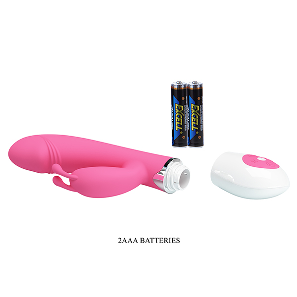 Dương vật giả tai thỏ Pretty Love Gene đa chức năng kích thích