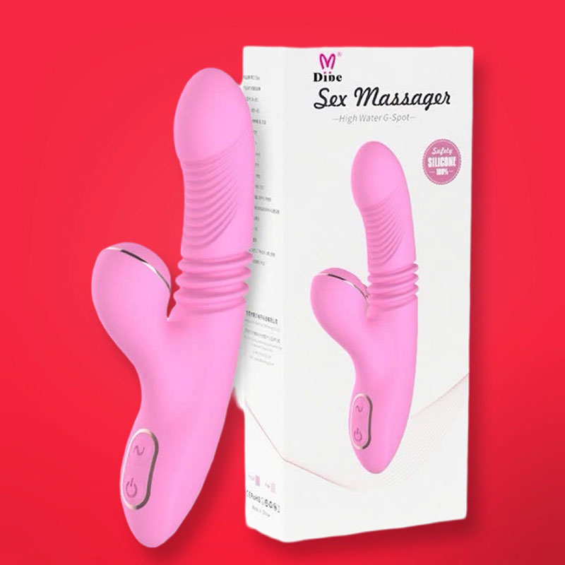 Dương vật giả Dibe Massager rung thụt ngoáy bú điểm G nữ thủ dâm 