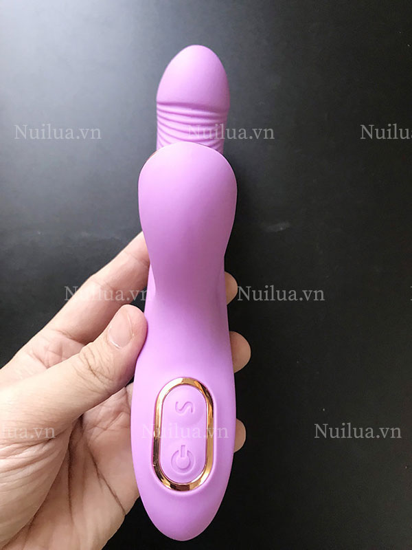 Dương vật giả Dibe rung thụt bú hút massage điểm G kích thích