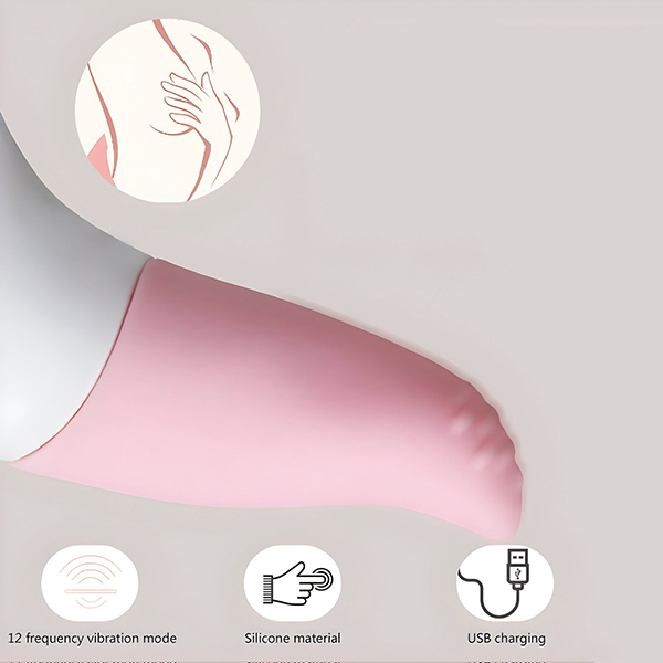 Lưỡi rung mini Spicy cao cấp 12 chế độ kích thích mạnh mẽ