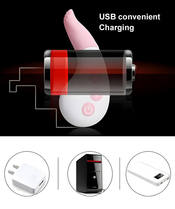 Lưỡi rung mini Spicy cao cấp 12 chế độ kích thích mạnh mẽ