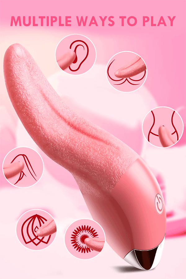 Lưỡi liếm Elfgame siêu mềm 10 chế độ kích thích điểm G Lưỡi liếm Elfgame siêu mềm 10 chế độ kích thích điểm G