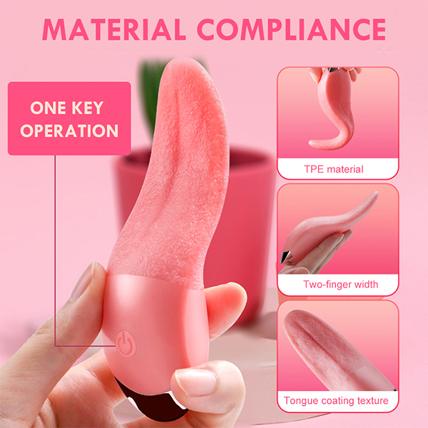 Lưỡi liếm Elfgame siêu mềm 10 chế độ kích thích điểm G Lưỡi liếm Elfgame siêu mềm 10 chế độ kích thích điểm G