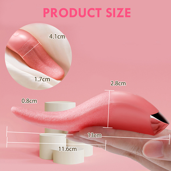 Lưỡi liếm Elfgame siêu mềm 10 chế độ kích thích điểm G Lưỡi liếm Elfgame siêu mềm 10 chế độ kích thích điểm G