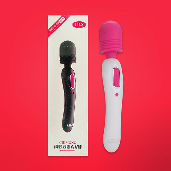 Chày Rung 2 Đầu Lilo Chimong Massage Điểm G Từ Silicon 