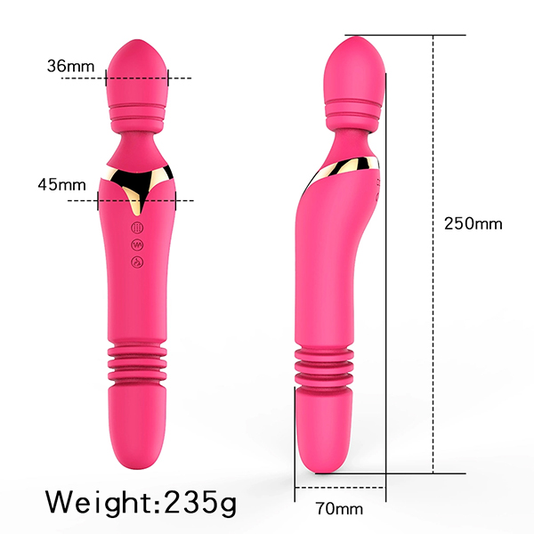 Chày rung Lucy 2 đầu cao cấp kích thích mạnh mẽ mua ngay