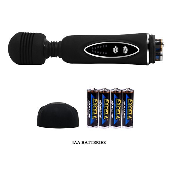 Chày rung massage Baile Power Wand đầu thay thế silicon bền bỉ