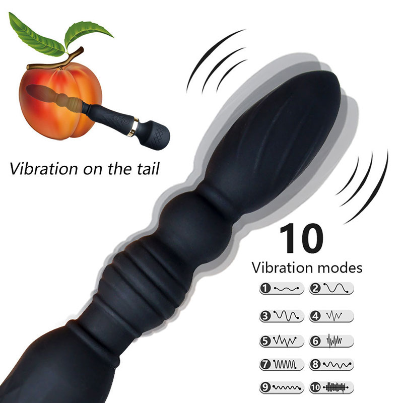 Chày rung 2 đầu kích thích âm đạo hậu môn Chày rung 2 đầu kích thích âm đạo hậu môn