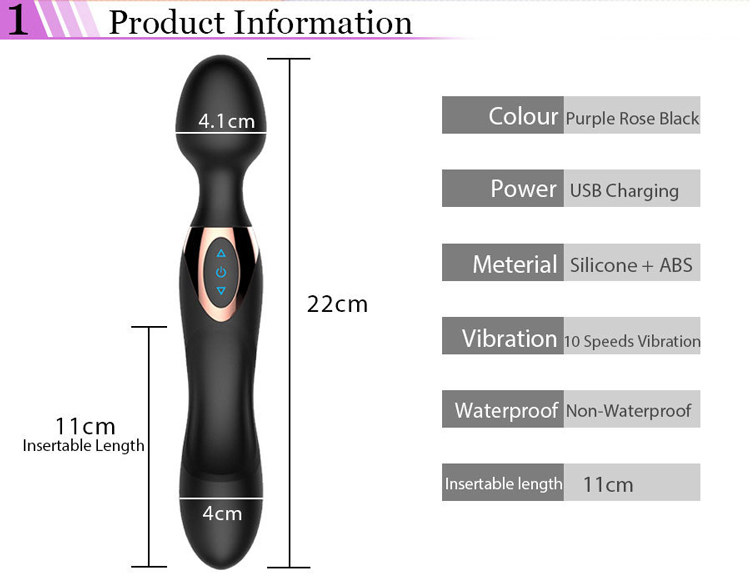 Chày rung Passion Love 2 đầu cong điểm G siêu kích thích giá tốt