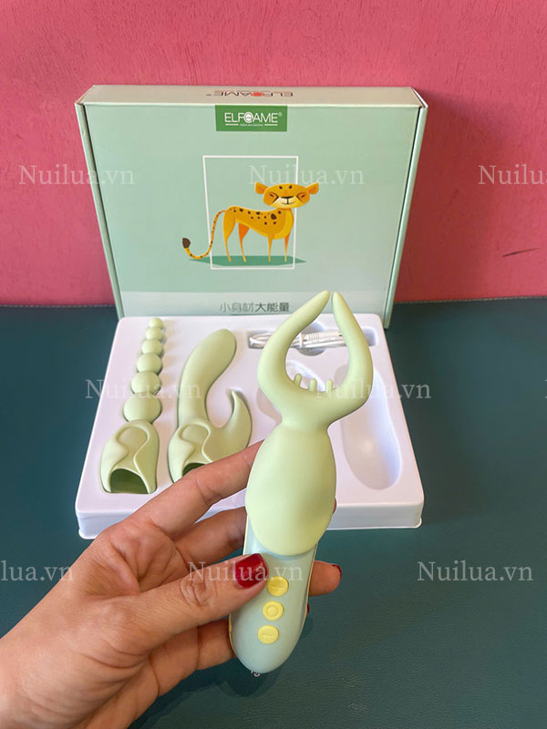 Máy rung đa năng Zini 3 đầu thay thế cực đã Máy rung đa năng Zini 3 đầu thay thế cực đã