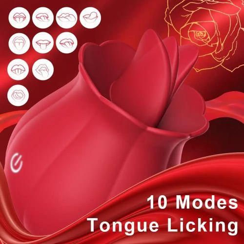 Bông hồng liếm HOT JOY NIGHT 10 chế độ, silicon cao cấp, rung cực phê Bông hồng liếm HOT JOY NIGHT 10 chế độ, silicon cao cấp, rung cực phê