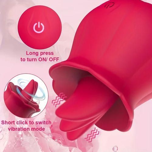 Bông hồng liếm HOT JOY NIGHT 10 chế độ, silicon cao cấp, rung cực phê Bông hồng liếm HOT JOY NIGHT 10 chế độ, silicon cao cấp, rung cực phê