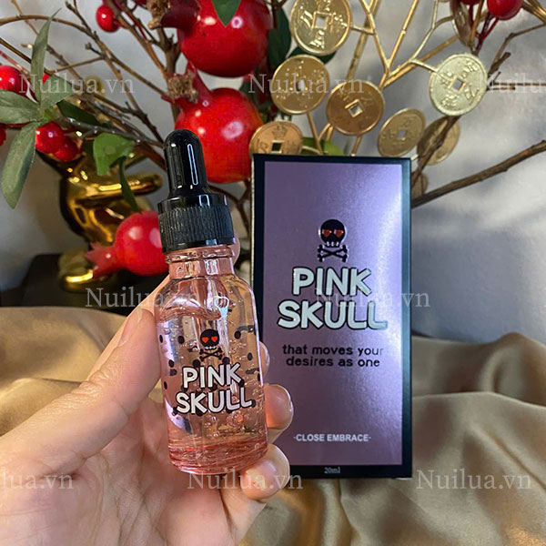 Gel tăng khoái cảm nữ Pink Skull 20ml tăng ham muốn nhanh 