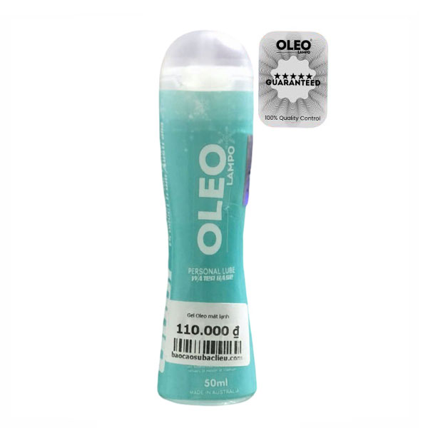Gel bôi trơn mát lạnh Oleo Lampo Cool 50ml bôi trơn kích thích 