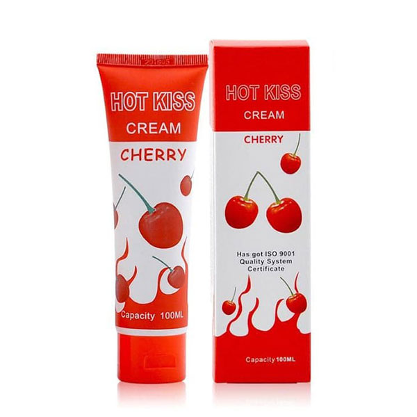 Gel bôi trơn Hot Kiss mùi cherry 100ml quyến rũ tự nhiên 